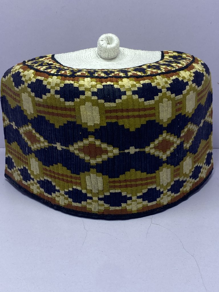 Bangwal – Hausa/Fulani Cap, Kufi, Handwoven Cap, Zawa