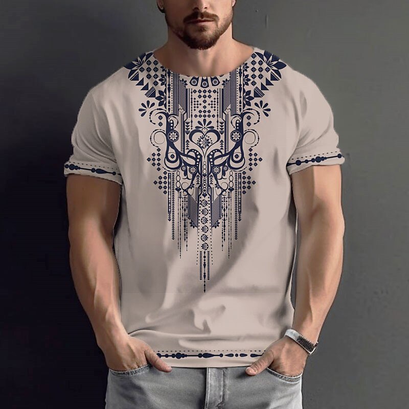 Africa Ethnic T-Shirts African Dashiki 3D Printed Men Women Fashion Streetwear Oversized Short Sleeve T Shirt Tees Tops Clothing