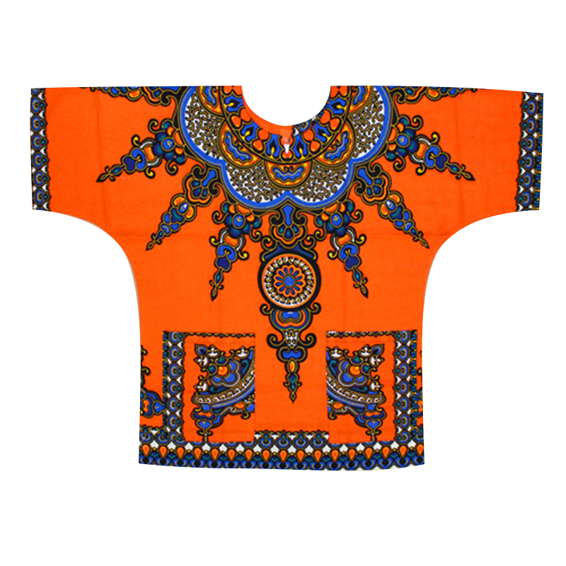 (Fast shipping) New fashion design african traditional printed 100% cotton Dashiki T-shirts for unisex (MADE IN THAILAND)