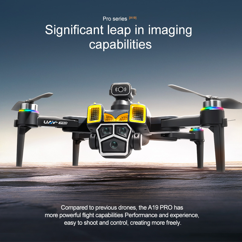 For Xiaomi A19 Pro Drones 5G Professinal 8K Camera 360°Angle Optical Flow Localization GPS Brushless Motor RC Quadcopter Toys