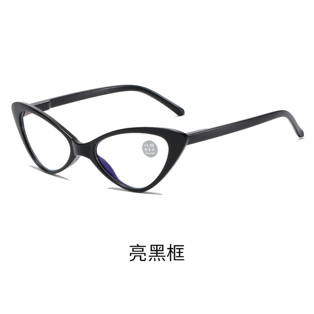 Fashion Cat Eye Reading Glasses Women Anti Blue Light Computer Presbyopic Eyeglasses Retro Classic Hyperopia Glasses Diopter