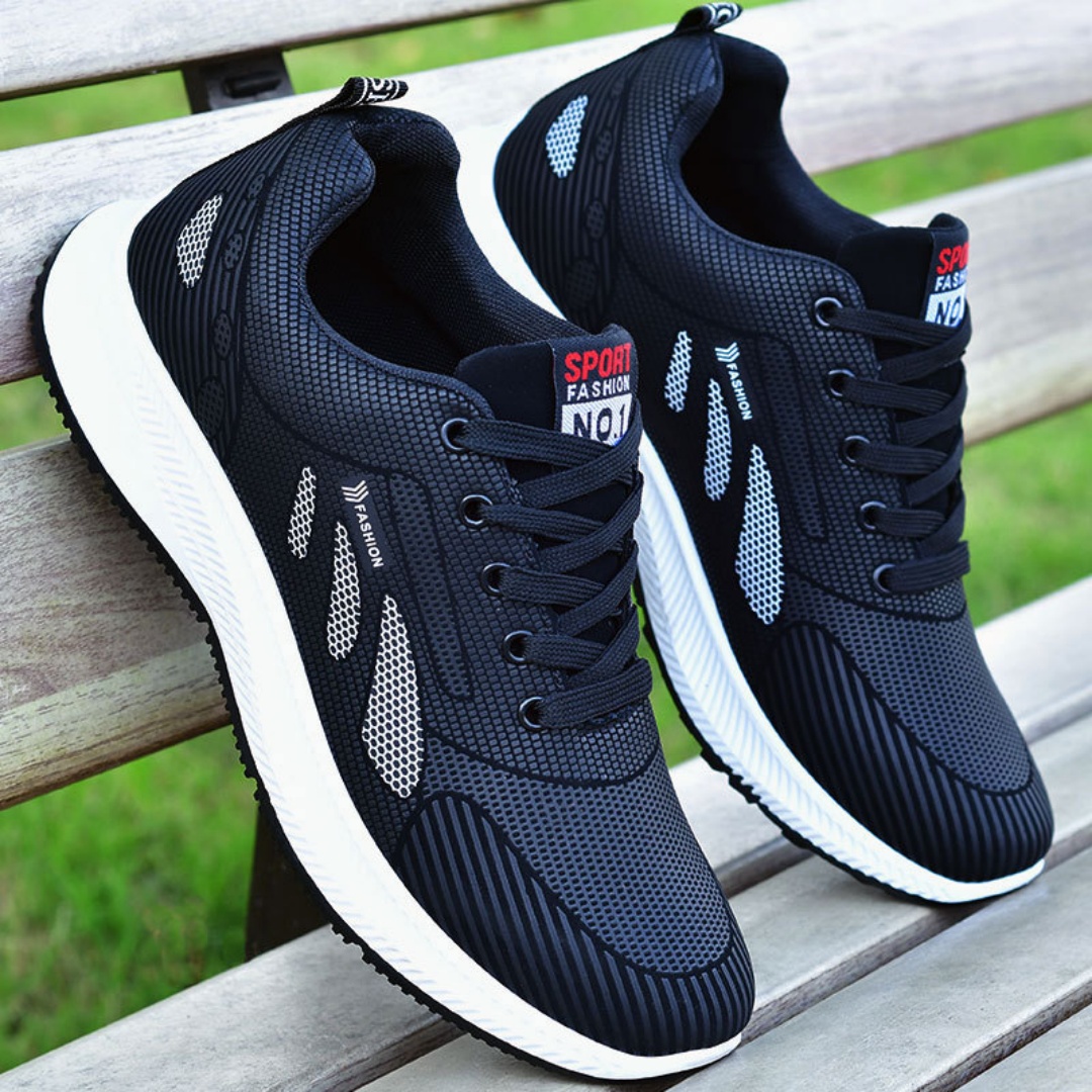 2025 new spring trend sports men's shoes Lace-up thick sole casual fashion shoes Large size Wear skid resistance