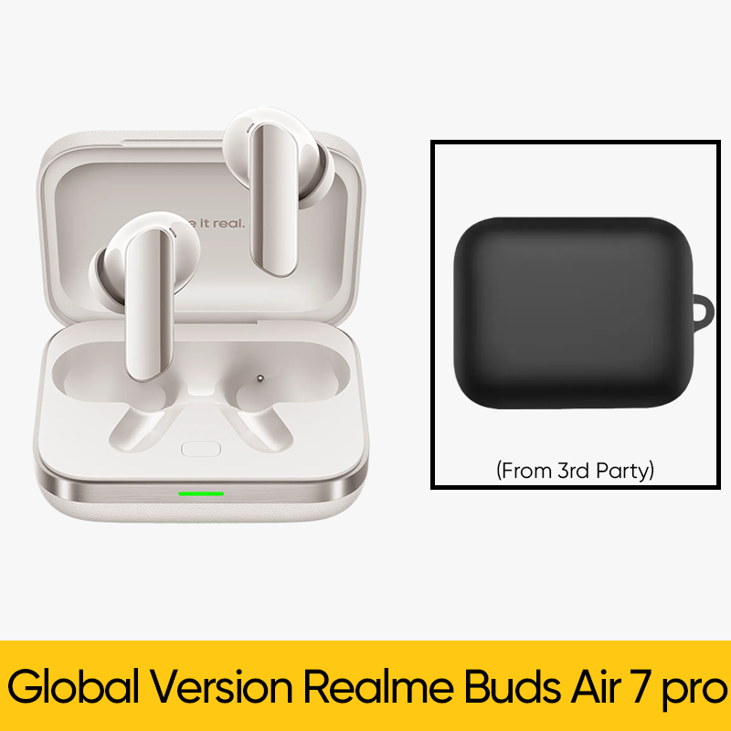 Global Version realme Buds Air 7 Pro 53dB Active Noise Cancelling True Wireless Earphone 48Hour Battery Bluetooth 5.4 Headphone