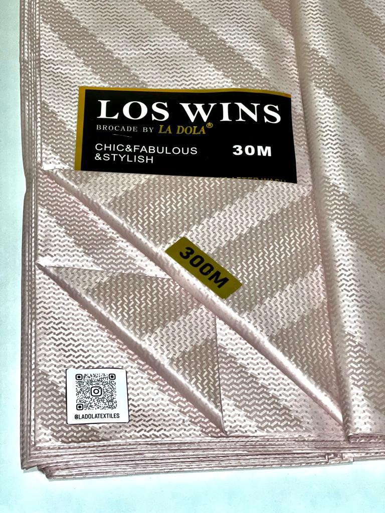 Los wins original Brocade-  Cotton Fabric - Luxury in Every Thread