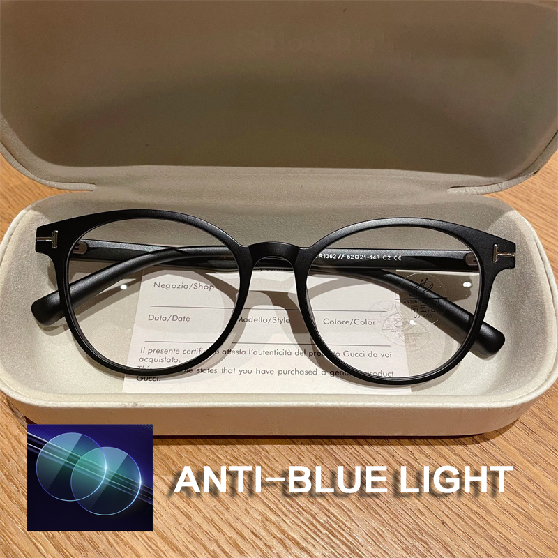 ISLINO TR90 Anti Blue Light Reading Glasses Women Photochromic Prescription Glasses Frame Luxury Hyperopia Myopia Eyewear
