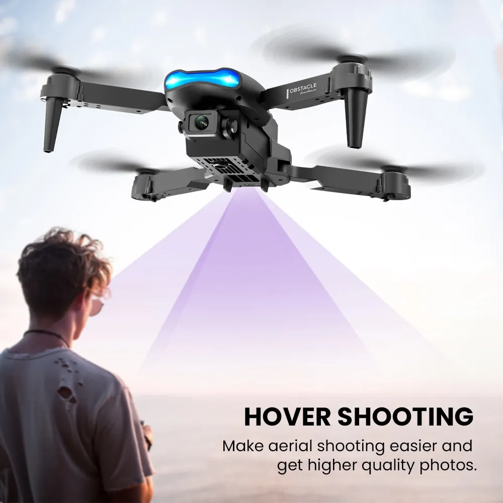 Professional Drone E99/K3 4K wide-angle HD camera WiFi FPV height Hold Foldable RC Quadrotor helicopter Camera-free Dron Toys