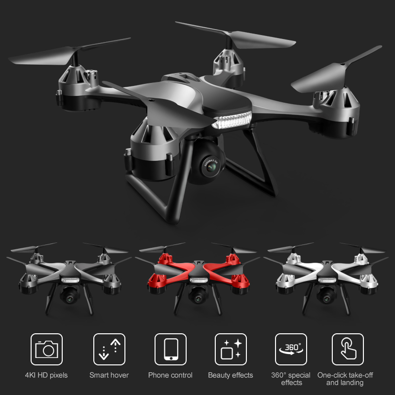 Mini Drone 801 Professional 4K HD Movie Grade Resist strong winds Toy Aircraft for Children Popular Small Quadcopter with Camera
