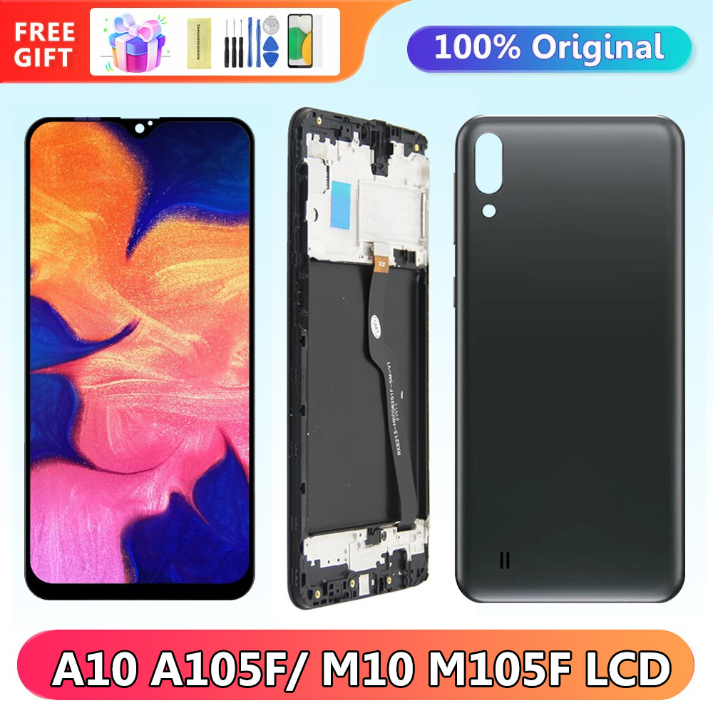 6.2'' Original A10 Display, for Samsung Galaxy A10 A105 A105F M10 M105 M105G Lcd Display Touch Screen Digitizer Replacement