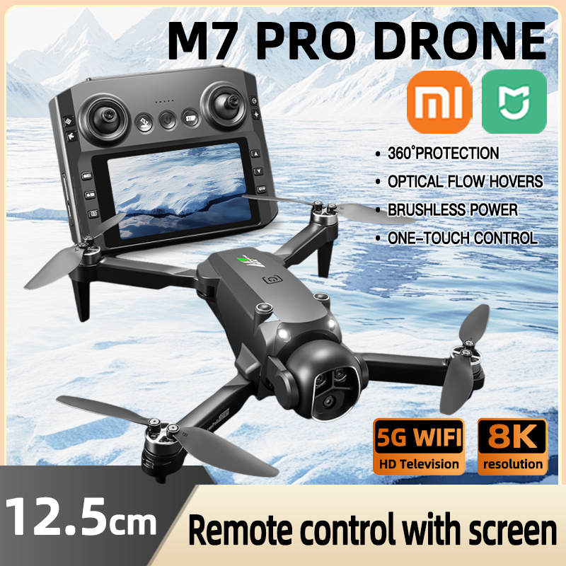 Xiaomi Mijia M7 Drone 4K Professional 8K HD Aerial Photography Drone 5G WIFI Brushless Power RC Foldable quadcopter Dron Gifts