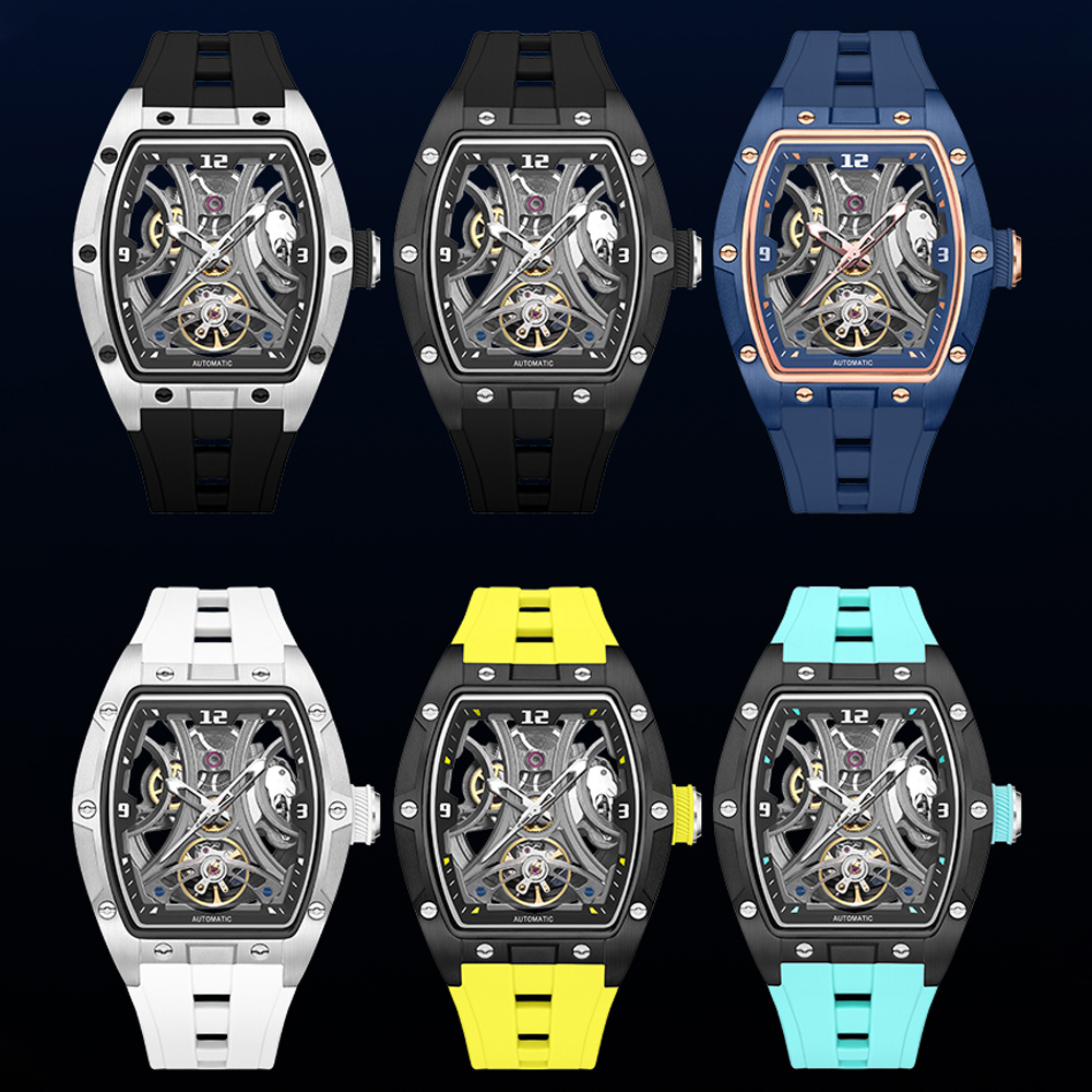 MEGIR Men Mechanical Watch Top Brand Luxury Automatic Watch Business Waterproof Luminous Watch for Men