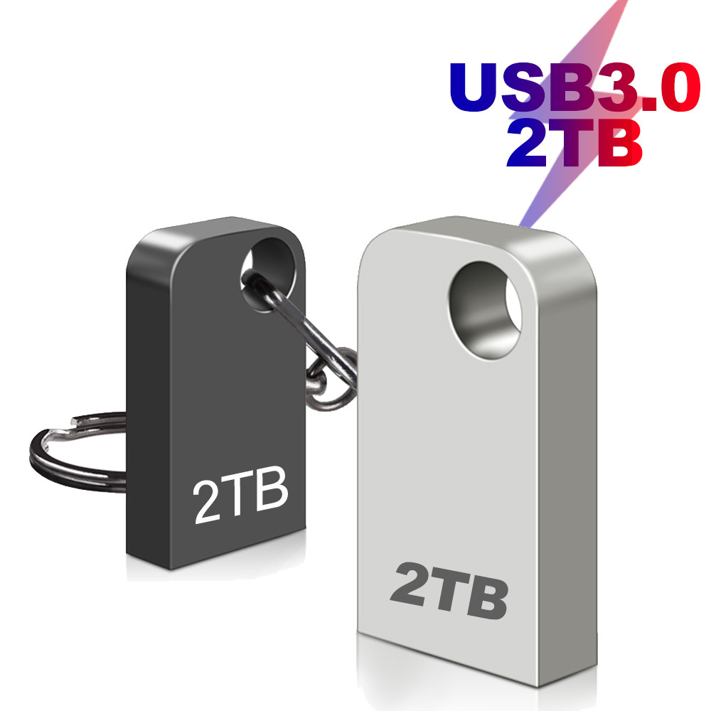 Mini Usb 3.0 Pen Drive 2TB 1TB Memoria USB Flash Drives TYPE C OTG High Speed Portable Pendrive 512GB Metal Material Adapter