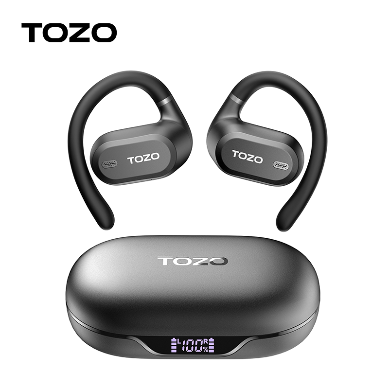 2025 New AI Translate TOZO OpenWear Open-ear Headphones Bluetooth Wireless OWS Earbuds for Sport Calls Pure Bass Headset