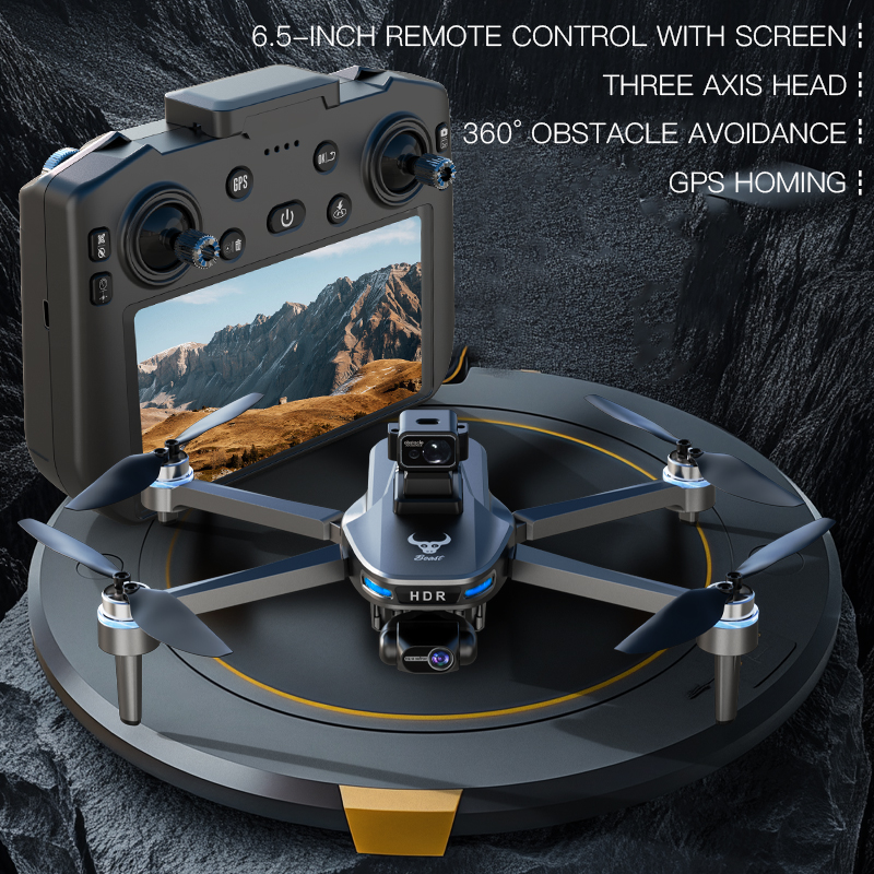 2025 New SG109 MAX2 GPS Drone With 8K Camera 3-Axis Gimbal WIFI Laser Obstacle Avoidance Screen Remote 5G FPV Brushless RC Dron