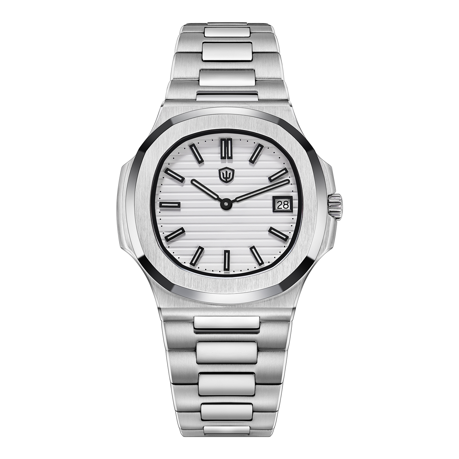 Watchdives WD00013 Men Watch Swiss Ronda 714 Movement Mechanical Watches Sapphire Stainless Steel Waterproof 100m Wristwatch