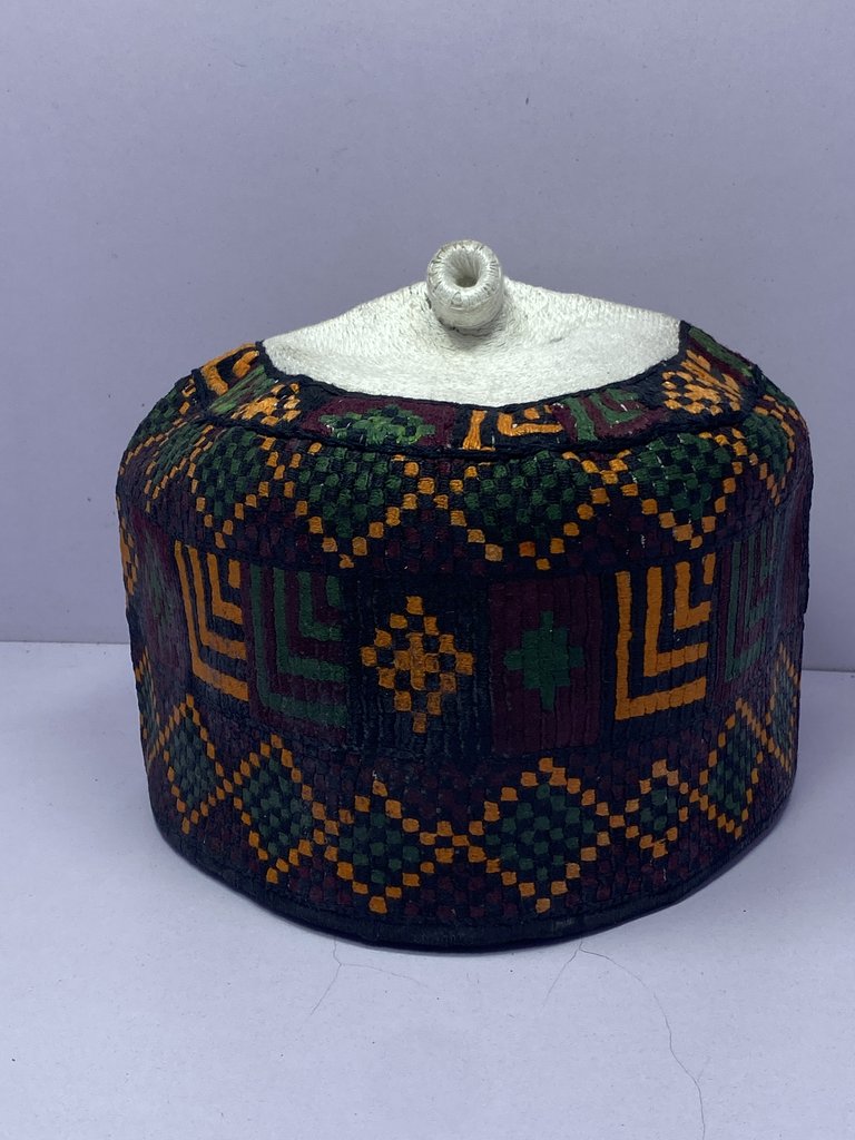 Bangwal – Hausa/Fulani Cap, Kufi, Handwoven Cap, Zawa