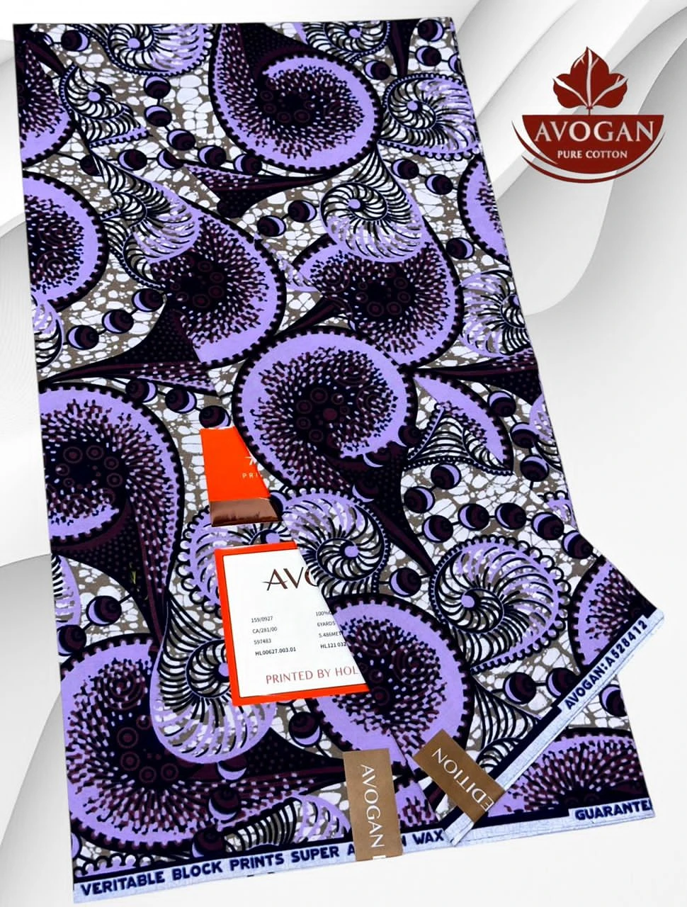 The Cotton King: Authentic Avogan Pure Cotton Veritable Block Prints – Premium Atamfa Turmi for Superior African Men & Women’s Garments