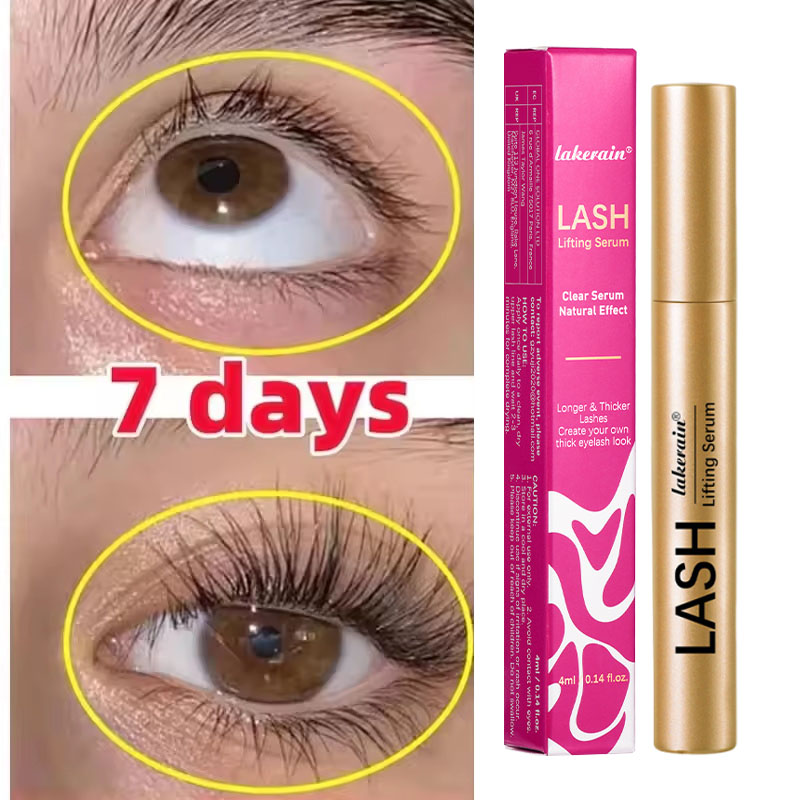 Fast Eyelash Growth Serum 7 Days Natural Eyelash Enhancer Longer Fuller Thicker Curling Lash Treatment Eye Care Products Makeup