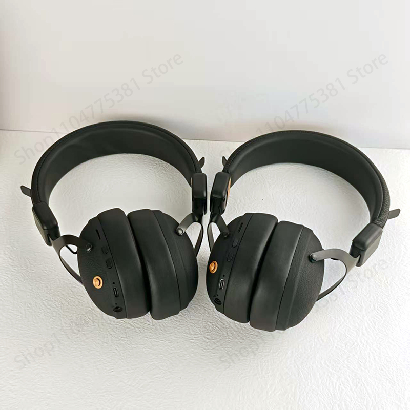 MARSHALL BT12 Wireless Headphones, Active Noise Cancellation, Hi-Fi Audio, Comfort Fit, waterproof Bluetooth Retro Music Headset