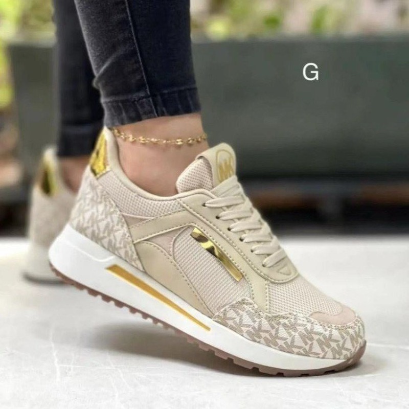 2025 Spring Large Wedge Casual Fashion Comfortable Women's Shoes Outdoor Versatile Lightweight Sports Women's Vulcanized Shoes