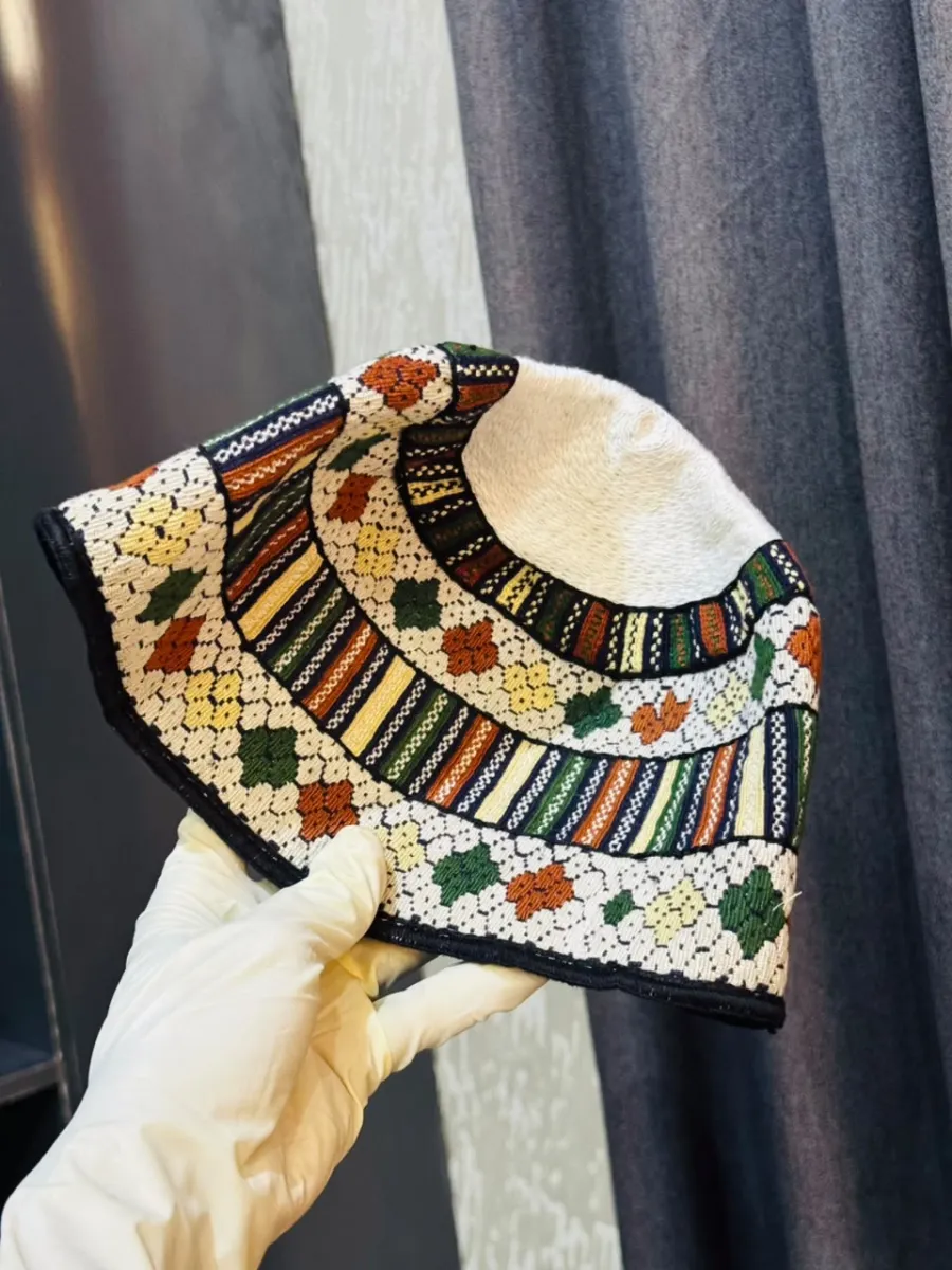 Handwoven Ethnic Patterned Cap