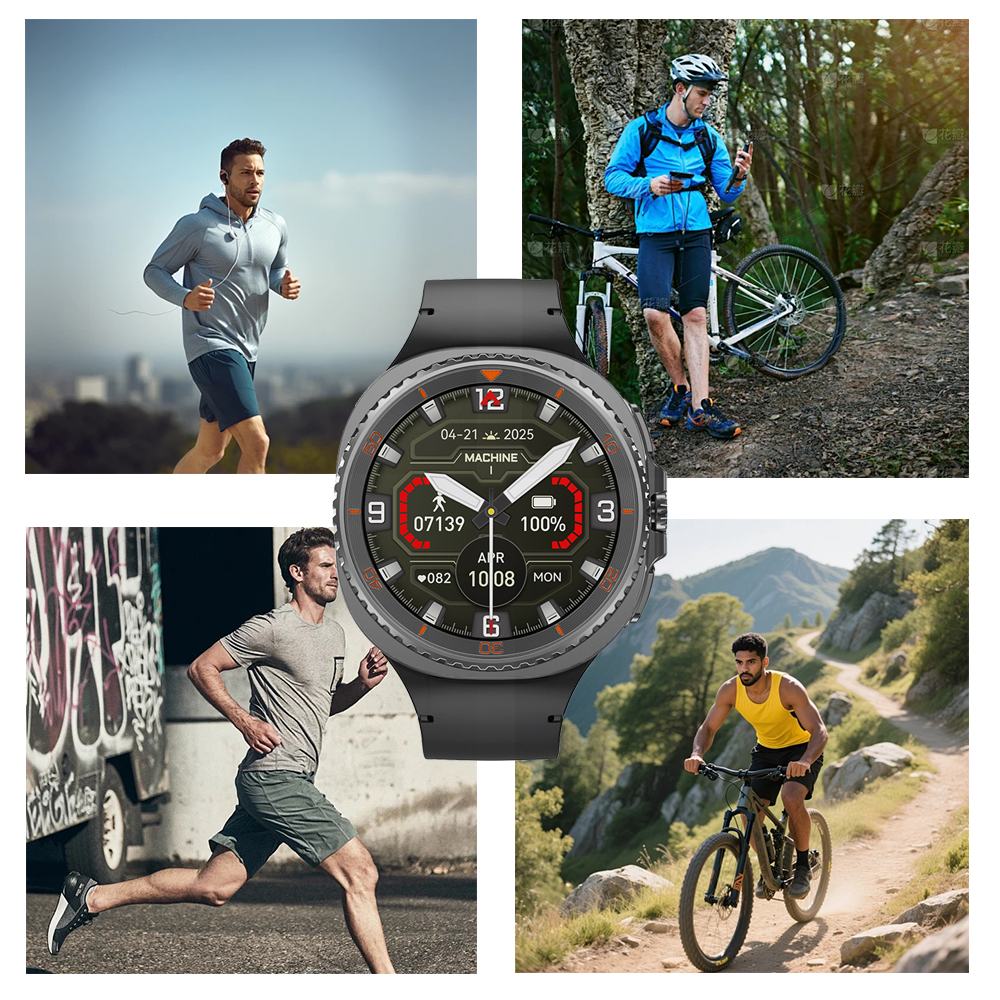 2025 New DT Watch 8 Ultra Smart Watch Men Memory Video GPS NFC 47mm AMOLED Fitness Sports Tracker Health Smartwatches Women