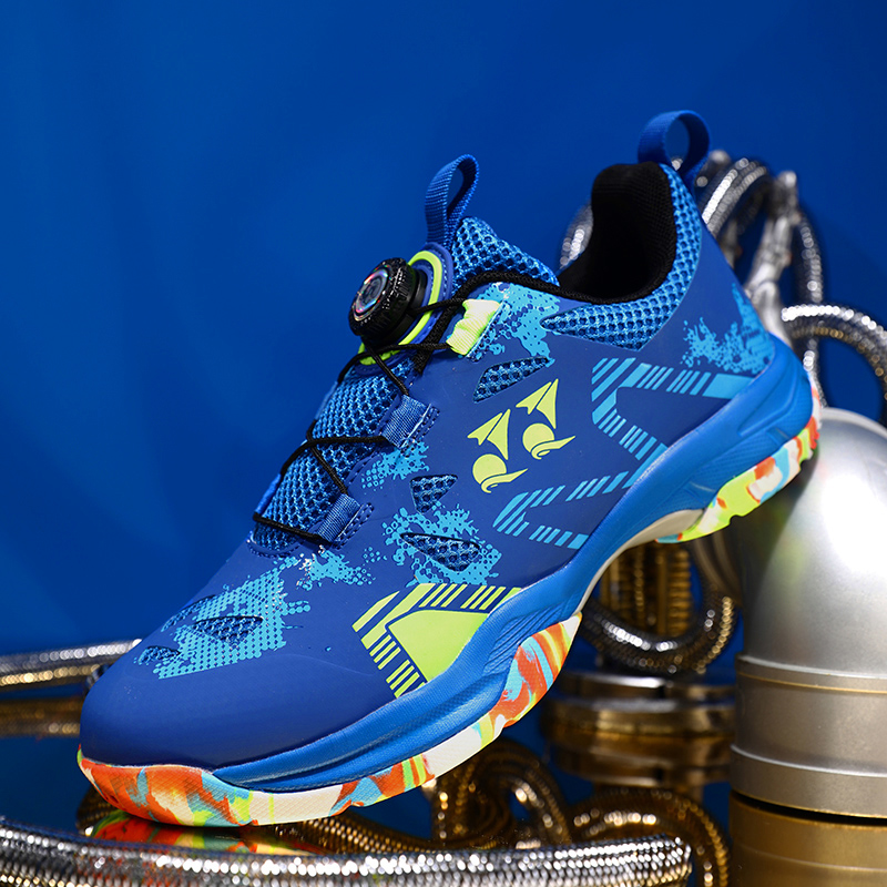 Lightweight and Breathable Tennis Shoes Men's and Women's Cushioned Sports Shoes Outdoor Badminton Shoes Anti Slip Walking Shoes