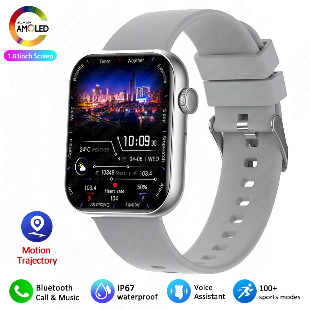 2025 New For Xiaomi Bluetooth Call Smart Watch Fashion Women Full Screen Touch Heart Rate Monitoring Watch 100+ Sports Mode Men