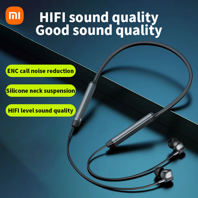 Xiaomi MijiaI BS09 ENC Wireless Earphone Neckband Sport Running In Ear Headphone Bluetooth 5.3 HiFi Stereo Headset