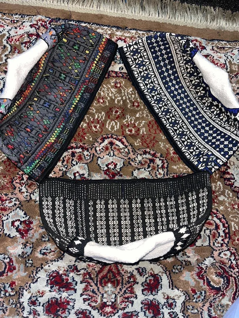 Handwoven Traditional Cap - Nigerian Ethnic Design