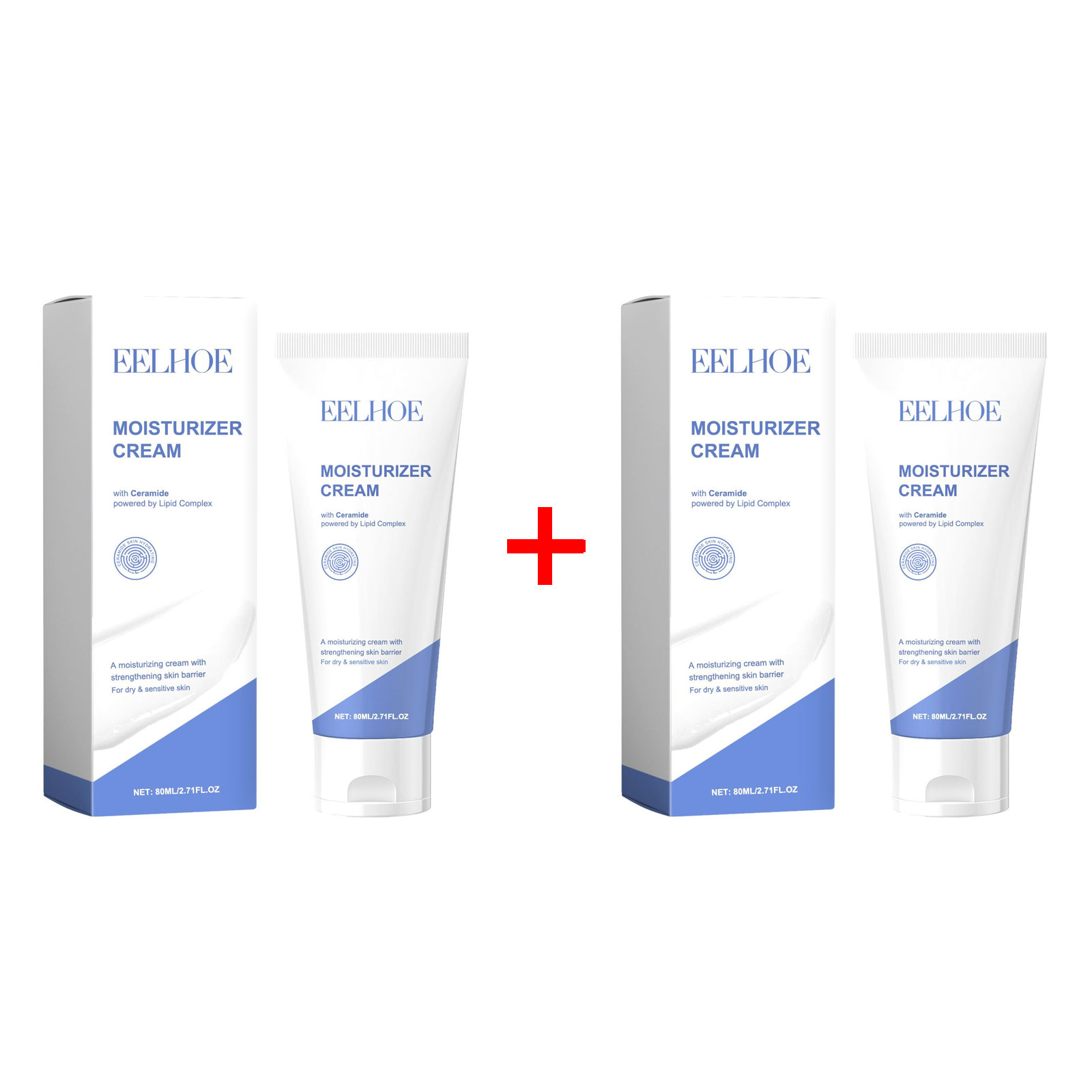 Ceramide Face Cream Moisturizing Hyaluronic Acid Repair Face Damaged Nourish Smooth Facial Cream Beauty Health Skin Care Product