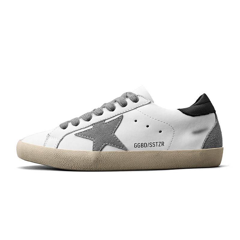 2025 New Couple Sports Shoes, Flat Anti-slip Skateboarding Shoes, Couple Retro Dirty White Shoes, Student Couple Shoes