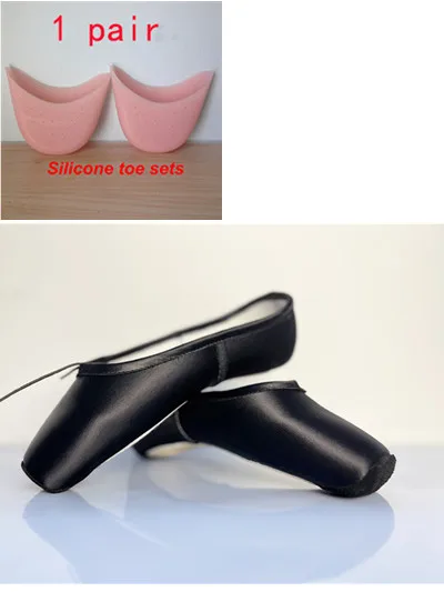 Ballet Dance Shoes Child and Adult Ballet Pointe Shoe Professional with Ribbons Shoes Woman Zapatos Mujer Sneakers Women Girls