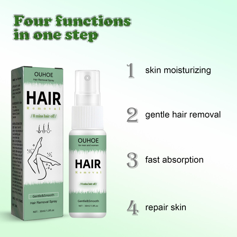 2-15Pcs Permanent Hair Removal Spray Painless Armpit Legs Arm Hair Remover Hair Growth Inhibitor Depilation Wax Smooth Body Care