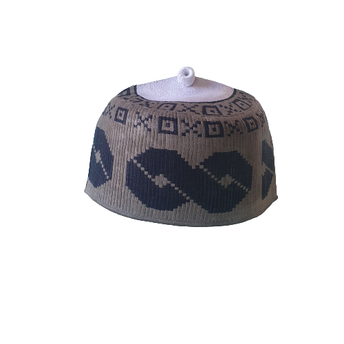 Men Cap Hand wooven cap Bangol Tinubu Design