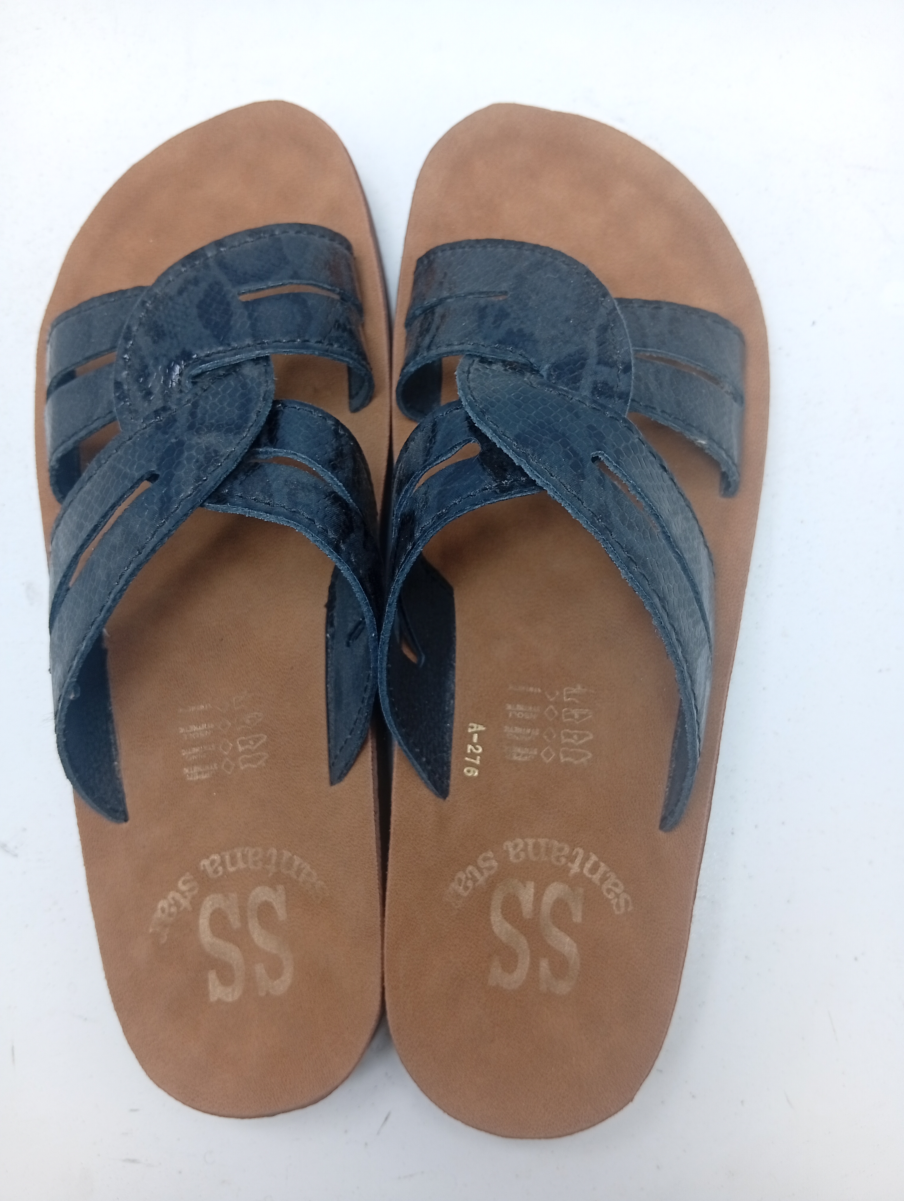 Santana Star Women's Blue Strappy Sandals