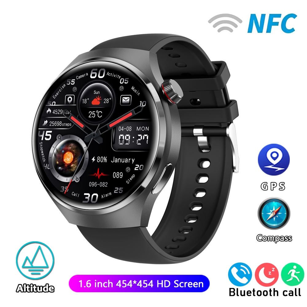 2025 NEW For Huawei Watch Pro GPS Smartwatch Multi-Sport Mode Health Moitor Bluetooth Call IP68 Waterproof Men's Smart watch