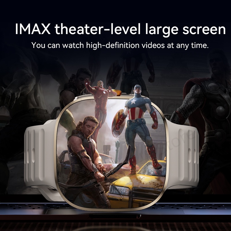 M99 Smartwatch 5G With 2.4inch Amoled Screen 900W Rotating Camera WIFI GPS Position Compass NFC Bluetooth Smart Watch Men Women