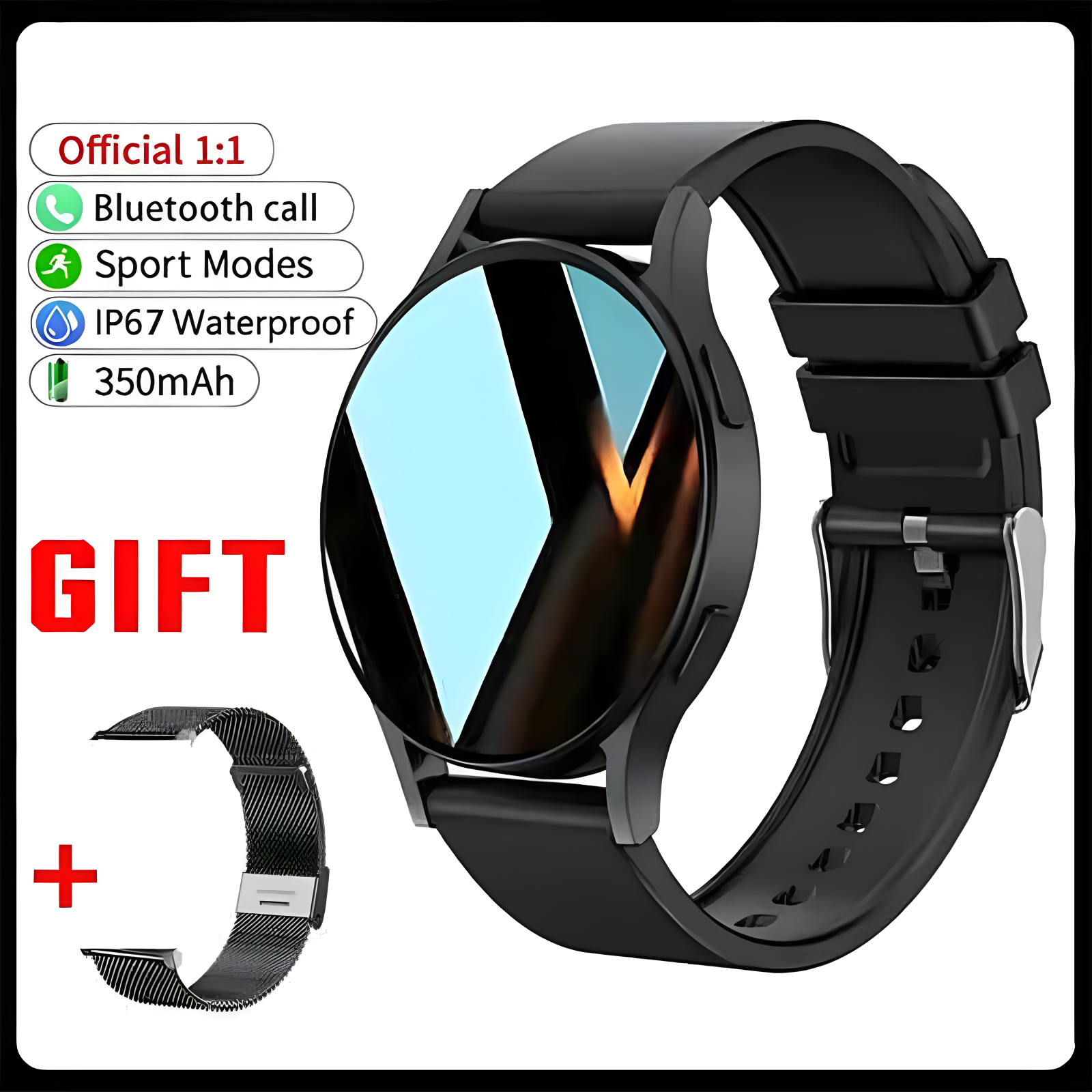 New Bluetooth Call Smart Watch 6 Heart Rate Blood Oxygen Custom Dials Sport Men Woman 2025 smart watch Health Monitor Smartwatch