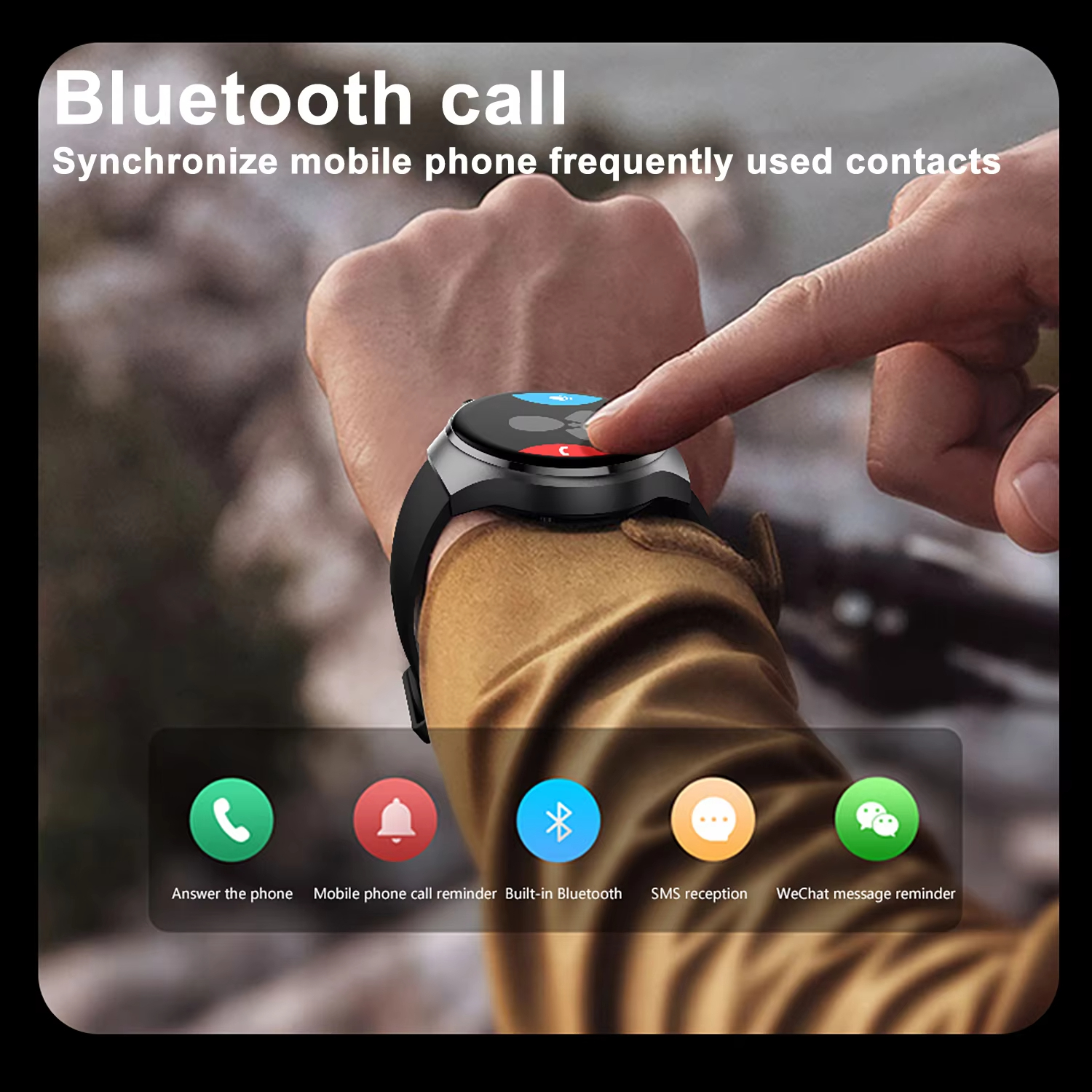 LAXASFIT New Smart Watch 1.52 HD Screen Heart Rate Bluetooth Call NFC Sports Men's Smart Watch 2025