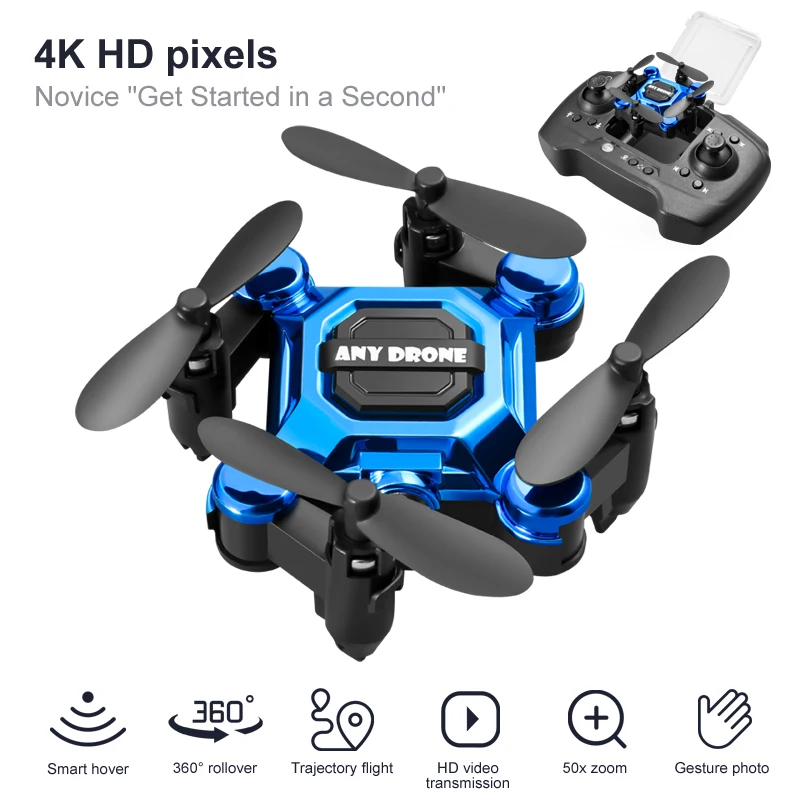 Mini Drone Folding Pocket Storage Aircraft Aerial Photography High Definition Explosive drone 4k profesional mavic air2