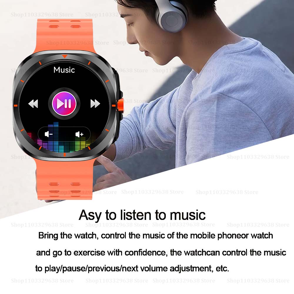 New Business Plus Smartwatch Women 1.52 HD Bluetooth Call Health Gift For Man Wireless Charging Watch Smart Global Version 2025