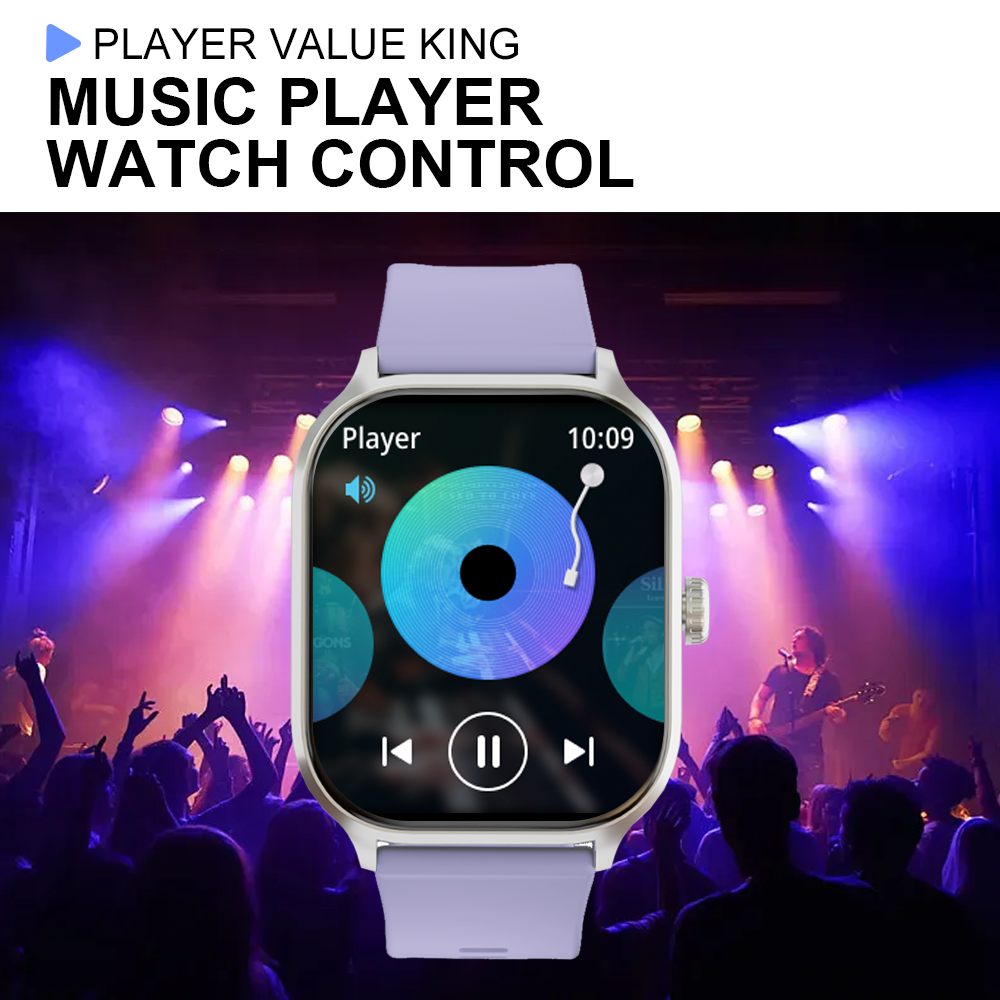 LAXASFIT 2025 New Smart Watch 2.01” Inch HD Screen Bluetooth Talk Pedometer IP68 Waterproof 123 Sport Modes Man Woman Watch Gift