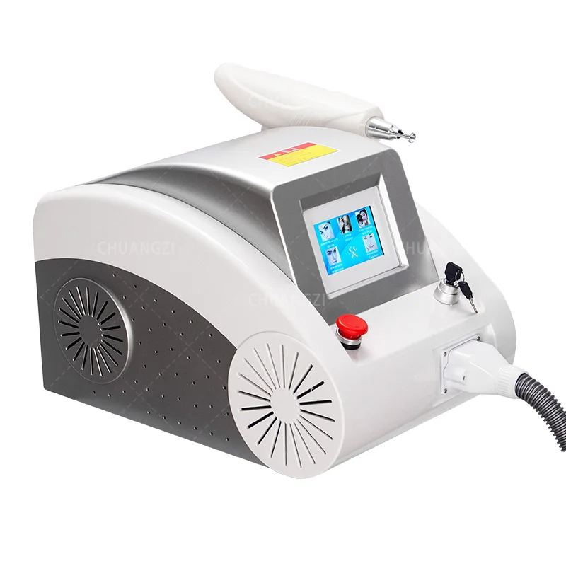Portable Laser Beauty Machine For Removing Tattoos And Pigmentation Carbon Stripping Machine With Q and NDYAG Switches Best-sell