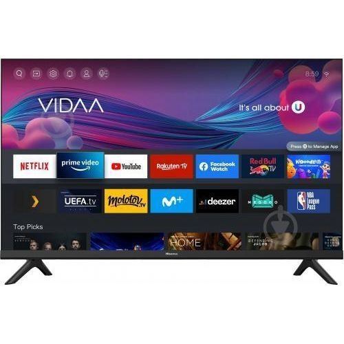 Hisense 43″ Full High Definition LED SMART TV With WiFi - 43A4G