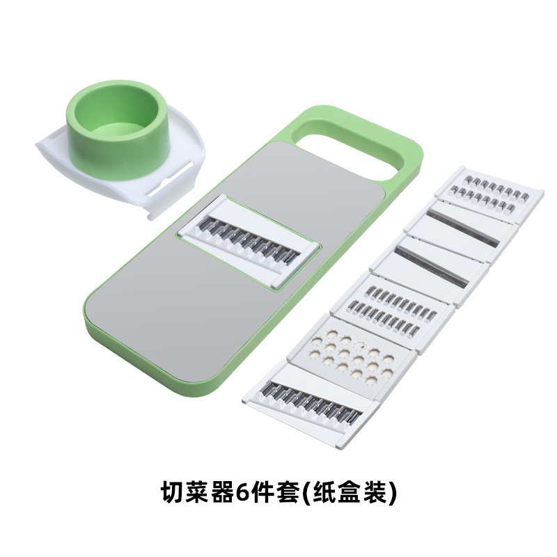 Multifunctional Vegetable Slicer with 9 Blades - Kitchen Dicer & Shredder