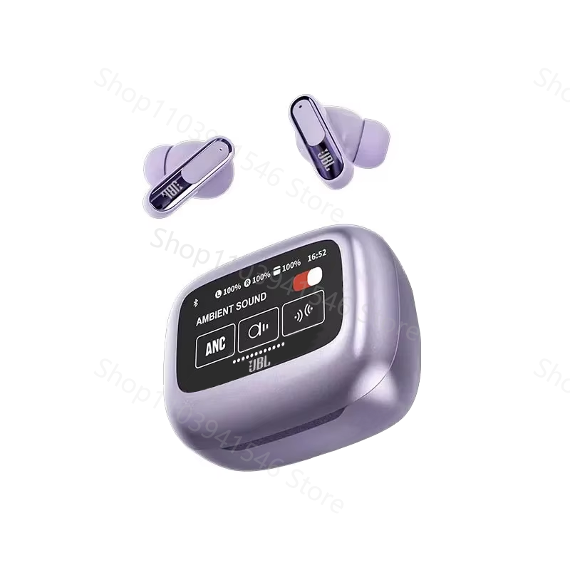 JBL Live Beam 3 True wireless noise cancelling enclosed earbuds, 6 microphones for perfect communication, IP55 waterproof