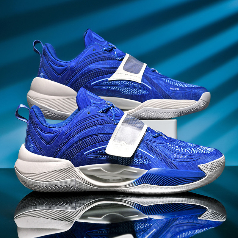 Basketball Sports Shoes with Lightweight and Breathable Air Cushion Strong Men's Jumping Ability Men's Casual Sports Shoes