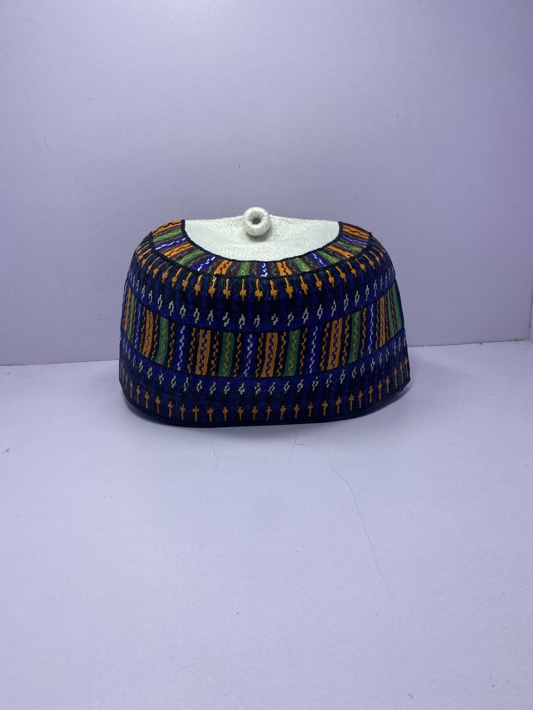 Rawaram – Hausa/Fulani Cap, Kufi, Handwoven Cap, Zawa