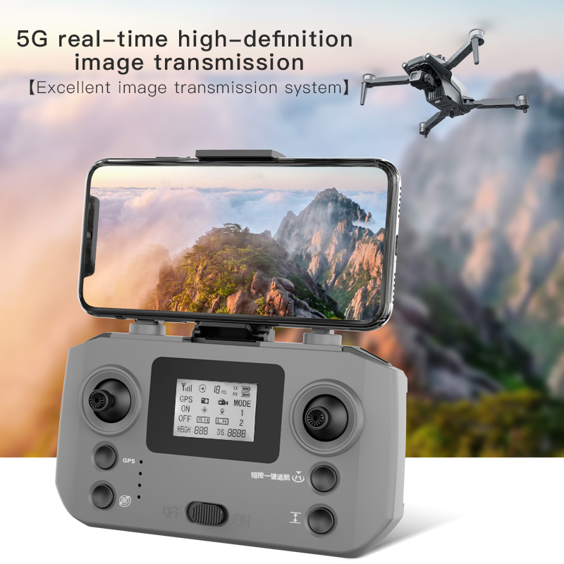 L600 PRO MAX Drone 4K Professional 3-Axis Gimbal HD Dual Camera 360° Obstacle Avoidance Brushless GPS Quadcopter FPV RC Dron Toy