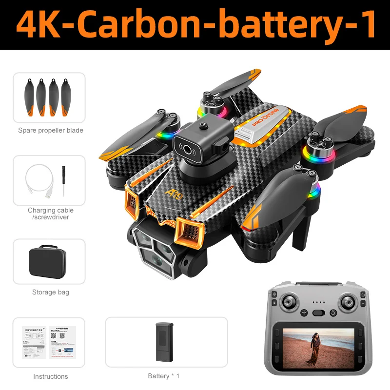 For Xiaomi A19 Pro Drones 5G Professinal 8K Camera 360°Angle Optical Flow Localization GPS Brushless Motor RC Quadcopter Toys